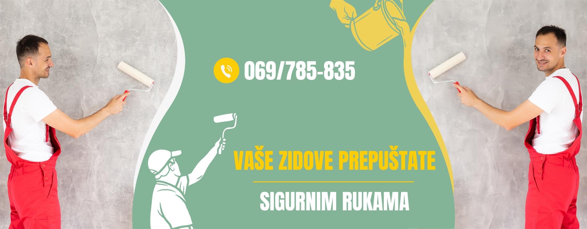 GLETOVANJE MOLERSKI RADOVI - MOLERSKE USLUGE