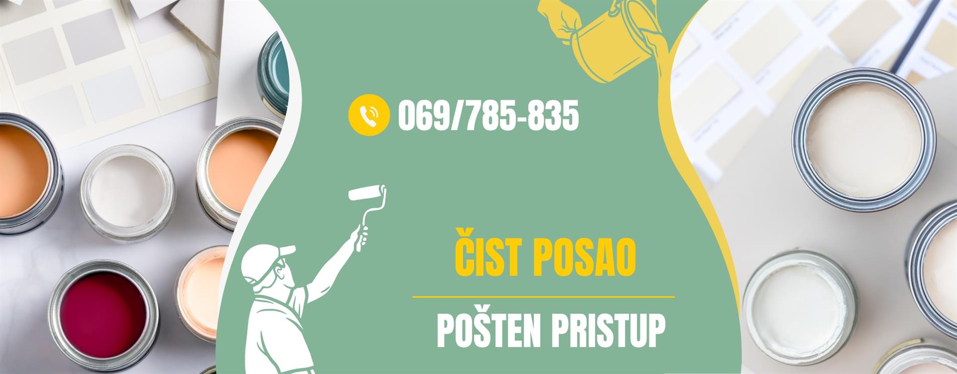 MOLERSKI RADOVI - MOLERSKE USLUGE Crna Gora